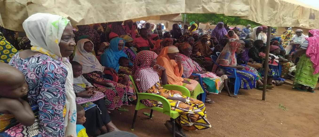 Participants at a community durbar