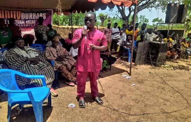 Community members at the International Day programme
